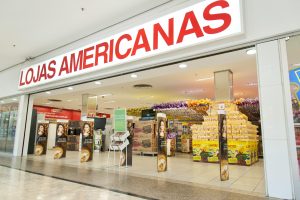 Fachada de unidade da Lojas Americanas