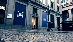 Faixada da B3, a bolsa de valores brasileira