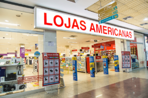 Foto de fachada de loja da Americanas