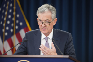 O presidente do Federal Reserve, Jerome Powell.