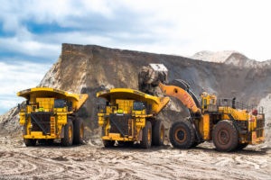 Vale mineração trator máquina itabira