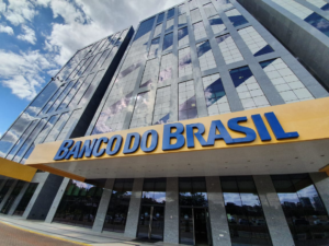 Fachada da sede do Banco do Brasil