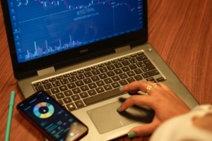 Gráfico de mercado no TradeMap