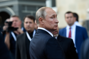 Vladimir Putin, presidente da Rússia. Foto: Shutterstock