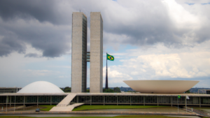 Dia de chuva no Congresso Nacional