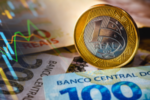 Notas e moedas de Real