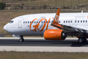 Avião da Gol no aeroporto
