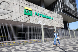 Fachada de prédio da Petrobras