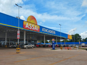 fachada de loja do Assai