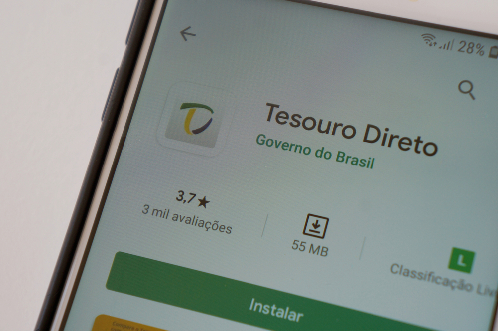 Imagem do aplicativo Tesouro Direto