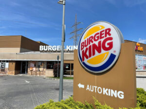 Fachada de Loja do Burguer King