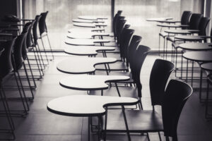 sala de aula setor de educação