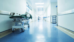 Corredor de hospital. FII Hopsital da Criança