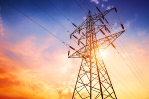 Poste de transmissão de energia