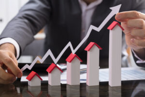 Gráfico que mede retorno dos fundos imobiliários