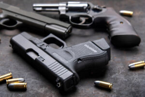 Imagem de armas com munição