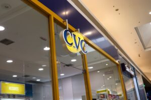 Fachada de agência da CVC