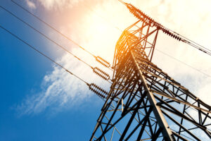 Poste de energia elétrica