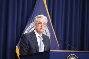 o presidente do Federal Reserve, Jerome Powell