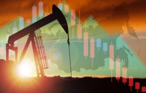 Gráfico de preço do barril de petróleo