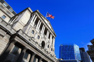 fachada do edifício do Banco da Inglaterra