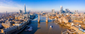 Vista aérea de Londres